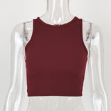 Women Tops Fashion Sexy Cool Vest (ZJ0415)