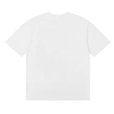Rhude T Shirt Alphabet Coconut Racing Pattern Short Sleeve T-Shirt