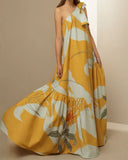Women Party Dress Summer Temperament Leisure Dress (Ss0416)