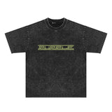 Purple Brand Distressed T Shirts Short Sleeve