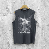 Purple Brand Tank T Shirts Sleeveless T-shirt Vest