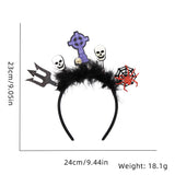 Halloween headband Halloween Headband – Party Decoration & Photo Prop with Bats, Cats & Pumpkins
