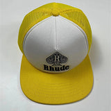 Rhude Hat letter embroidered logo baseball cap
