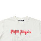 Palm Angels T-Shirts Comic Stream Lacquer Alphabet Short Sleeve T-Shirt