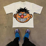 Street Unisex T-shirt Anime Pattern T-shirt