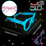 Halloween glasses Glow-in-the-Dark Glasses – Neon Party Decoration for KTV & Concerts