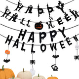 Halloween flag hanging ornaments Halloween Non-Woven Fabric Banner Decoration