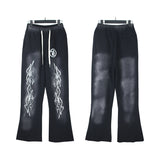 Hellstar Hoodie & Pants Wash Water Make Old Hoodies Sweater Trousers