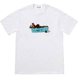Men T-shirts 22FW Catwoman Tee Cartoon Letter Print Short Sleeve