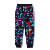 Bathing Ape Pants Galaxy Rovers Camouflage Tether Casual Pants Sweatpants