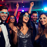 Themed Party Supplies Neon Theme Party Glasses – Glowing PET Eyewear for Bar, KTV, and Dance Events