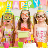 Themed Party Supplies Set of 9 Kids’ Birthday Party Fruit-Shaped Paper Glasses – Summer Pineapple Theme