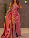 Women Party Dress plus Size Sexy Party Evening Gown (Ss0416)