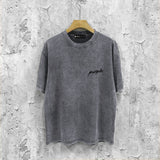 Purple Brand Distressed T Shirts Short Sleeve