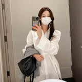 Women Sun Protection Shirt Loose Casual Lace up Shirt