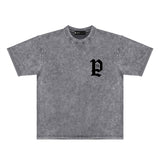 Purple Brand Distressed T Shirts Short Sleeve