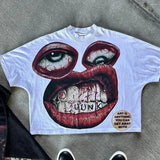 Street Unisex T-shirt Y2K Street Hip Hop T-shirt