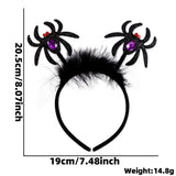 Halloween headband Halloween Spider Headband – Kids’ Fun Feather & Bat Party Hair Accessory