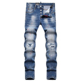 DSQ Jeans Ripped Stretch Jeans