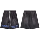 Purple Brand Shorts Summer Men Large Size Loose Casual