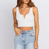 Women Tops Fashion Sexy Cool Vest (Zj0415)