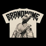 Street Unisex T-shirt Masked Portrait Street Tee