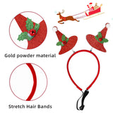 Themed Party Supplies Adjustable Christmas Pet Headband – Festive Holiday Dog Accessory