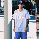 Drew T Shirts Smiley Printed Short Sleeve