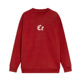 C.e sweatshirt spring & fall c.e printing light-change batik round neck pullover sweatshirt one piece wholesale
