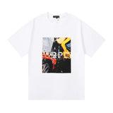 Purple Brand T Shirts Purple Micro Label Letter Pattern Printed Short Sleeve T-Shirt
