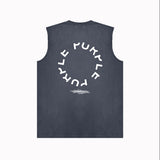 Purple Brand Tank T Shirts Sleeveless T-shirt Vest