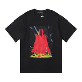 Purple Brand T Shirts Purple Micro Label Letter Pattern Printed Short Sleeve T-Shirt