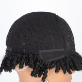 Women's Wigs Puffy Short Dreadlock Synthetic Wig