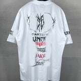 Mens T-shirts Summer Paris Year of the Dragon limited print