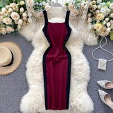 Women Dresses Simple Fashion Stretch Dress