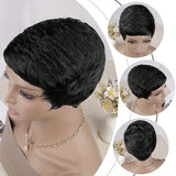 Women'S Wigs  Extra Short Rose Net Synthetic Wig
