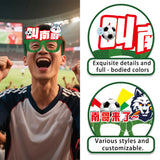 Themed Party Supplies "Call Me Nange" Soccer Fan Headband & Glasses – Scottish Premier League & Jiangsu Football Match Props