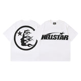 Hellstar T Shirt Spring Summer T-shirt STUDIOS Washing Short Sleeve T-Shirt