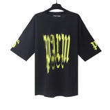 Palm Angels T Shirts Coconut Letter Logo Short Sleeve T-Shirt