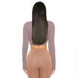 Women Tops Fashion Breathable Long Sleeves Top (ZJ0415)