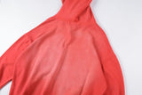 Vertabrae Hoodie Washing Embroidery Heavy Industry Pullover Hooded Sweater