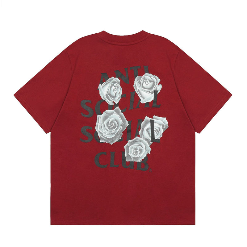 ANTI SOCIAL CLUB T-Shirt Printed Casual Short Sleeve T-Shirt