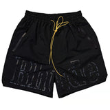 Rhude Shorts 3M Reflective Casual Sports Shorts Beach Pants