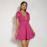 Women Dresses Fashion Casual Cool Dress (HWFS0410)