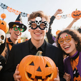 Halloween glasses Halloween Pumpkin Glasses – Spooky Party Photo Prop