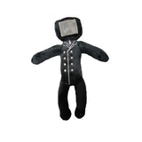 Plush Toys Skibidi toilet man halloween spoof audio man plush toy doll