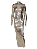 Women Dresses Sophisticated Leather Bodycon Dress for Women - Show off Your Curves