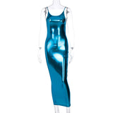 Women Dresses Elegant Fashion Cool Sexy Shiny Dress