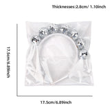 Themed Party Supplies Disco Ball Headband – Party Decoration Mirror Ball Hair Accessory