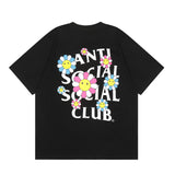 ANTI SOCIAL CLUB T-Shirt Casual Short Sleeve T-Shirt